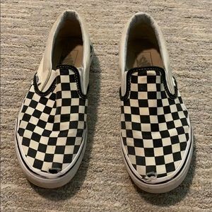 Checkered vans